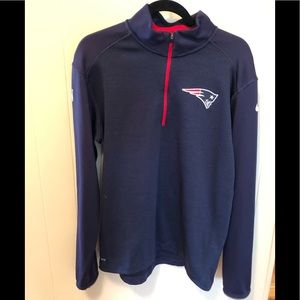 Nike New England Patriots zip pullover